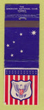 Matchbook Cover - American National Club Sydney Australia WORN