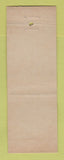 Matchbook Cover - Mathews Service oil gas East St Louis IL