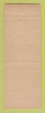 Matchbook Cover - Shamrock oil gas DH Fields Denver Colorado