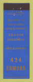 Matchbook Cover - Junction Buffet St Joseph MO