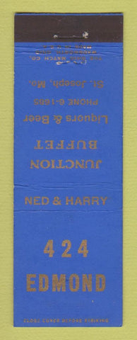 Matchbook Cover - Junction Buffet St Joseph MO