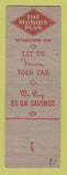 Matchbook Cover - Morris Plan Loans AM Green Fayette MO