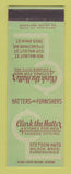 Matchbook Cover - Clark the Hatter Hats Kansas City MO