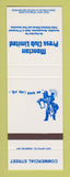 Matchbook Cover - Moncton Press Club NB SAMPLE