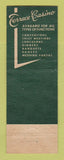 Matchbook Cover - Morrison Hotel Chicago IL Boston Oyster House