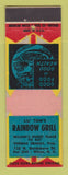 Matchbook Cover - Lil Tom's Rainbow Grill Wilson NC