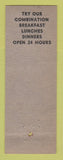 Matchbook Cover - Lil Tom's Rainbow Grill Wilson NC