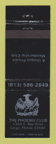 Matchbook Cover - Phoenix Club Largo FL