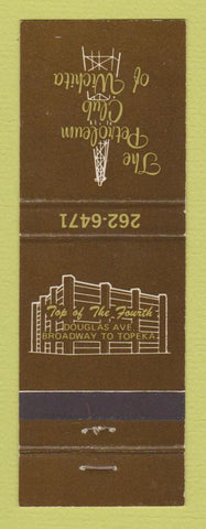 Matchbook Cover - Petroleum Club of Wichita KS