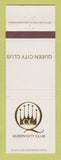 Matchbook Cover - Queen City Club