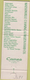 Matchbook Cover - Watsonville Canning  and  Frozen Food