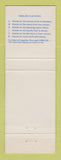 Matchbook Cover - Kodiak Emblem Club AK