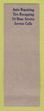 Matchbook Cover - Chas Burrows Service oil gas Dormont PA pinup