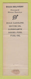 Matchbook Cover - Vogler Oil Pure gas pinup