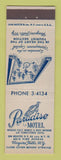 Matchbook Cover - Paradise Motel Niagara Falls NY