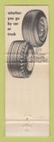 Matchbook Cover - Cooper Tires Lile's Body Shop Booker TX