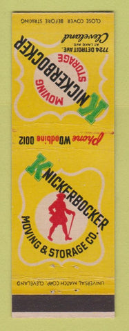 Matchbook Cover - Knickerbocker Moving Storage Cleveland OH