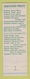 Matchbook Cover - Northwest Tube and Metal Portland OR
