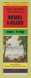 Matchbook Cover - Kiefer's Tavern Cleveland OH