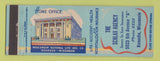 Matchbook Cover - Schlax Insurance Agency Kenosha WI