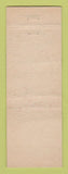 Matchbook Cover - Mac's Bur Frankfort IN