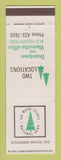 Matchbook Cover - The Wood County National Bank Wisconsin Rapids WI