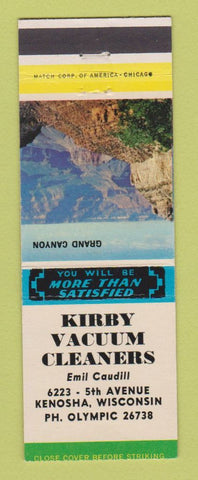 Matchbook Cover - Kirby Vacuum Cleaners Kenosha WI