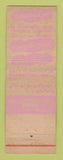 Matchbook Cover - Mrs Kornreich Klein Bakery Milwaukee WI wedding cake