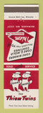 Matchbook Cover - Thiem Products Milwaukee WI