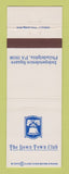 Matchbook Cover - Down Town Club Philadelphia PA