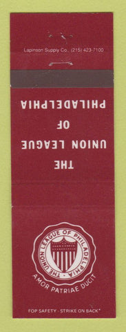 Matchbook Cover - Union League of Philadelphia PA