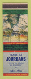 Matchbook Cover - Jourdans Store Iuka MS