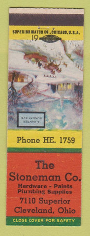 Matchbook Cover - Stoneman Hardware Cleveland OH