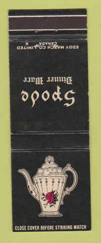 Matchbook Cover - Spode Dinner Ware Barrie ON