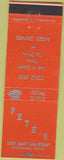 Matchbook Cover - Pete's Bar Oakland CA Orange