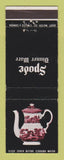 Matchbook Cover - Spode Dinner Ware L'Art Chez Soi Trois Rivieres QC