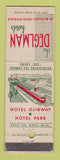 Matchbook Cover - Deglman Hotels Sault Ste Marie MI