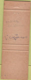 Matchbook Cover - Waterman Ships Freight Passenger WORN