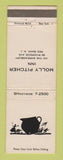 Matchbook Cover - Molly Pitcher Inn Red Bank NJ