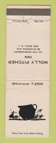 Matchbook Cover - Molly Pitcher Inn Red Bank NJ