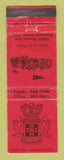 Matchbook Cover - Mile Square Restaurant Fountain Valley CA golf WORN