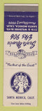 Matchbook Cover - Elks Lodge Santa Monica CA