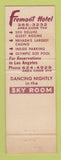 Matchbook Cover - Hotel Fremont Casino Las Vegas NV