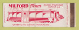 Matchbook Cover - Milford Diner Milford PA WEAR Full Length