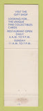 Matchbook Cover - Akron Restaurant PA