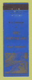 Matchbook Cover - Navy Recreation Camp Andrews Nanakuli TH Hawaii girlie