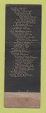 Matchbook Cover - Hotel Royal Front Royal VA WEAR