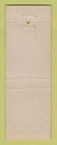 Matchbook Cover - Gary Goodfellow New  York City