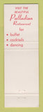 Matchbook Cover - Shoreham Motel Washington DC Palladian Room WEAR