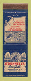 Matchbook Cover - O'Donnell's Seea Grill Washington DC Bethesda MD WEAR